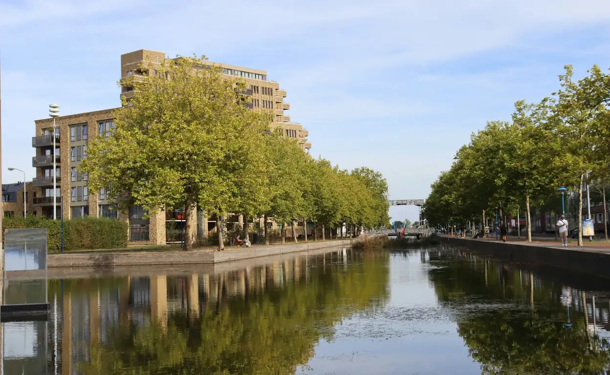 Appartement aan het water in Eindhoven.