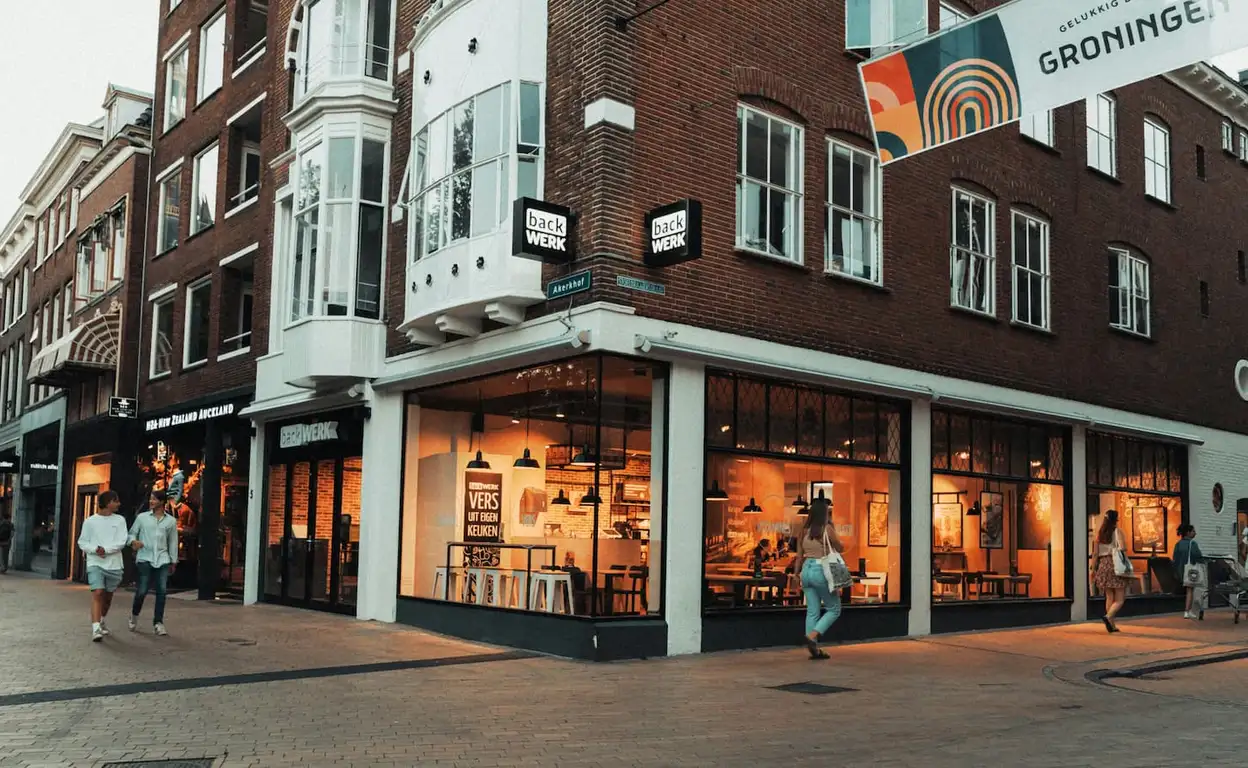 Straat in Groningen
