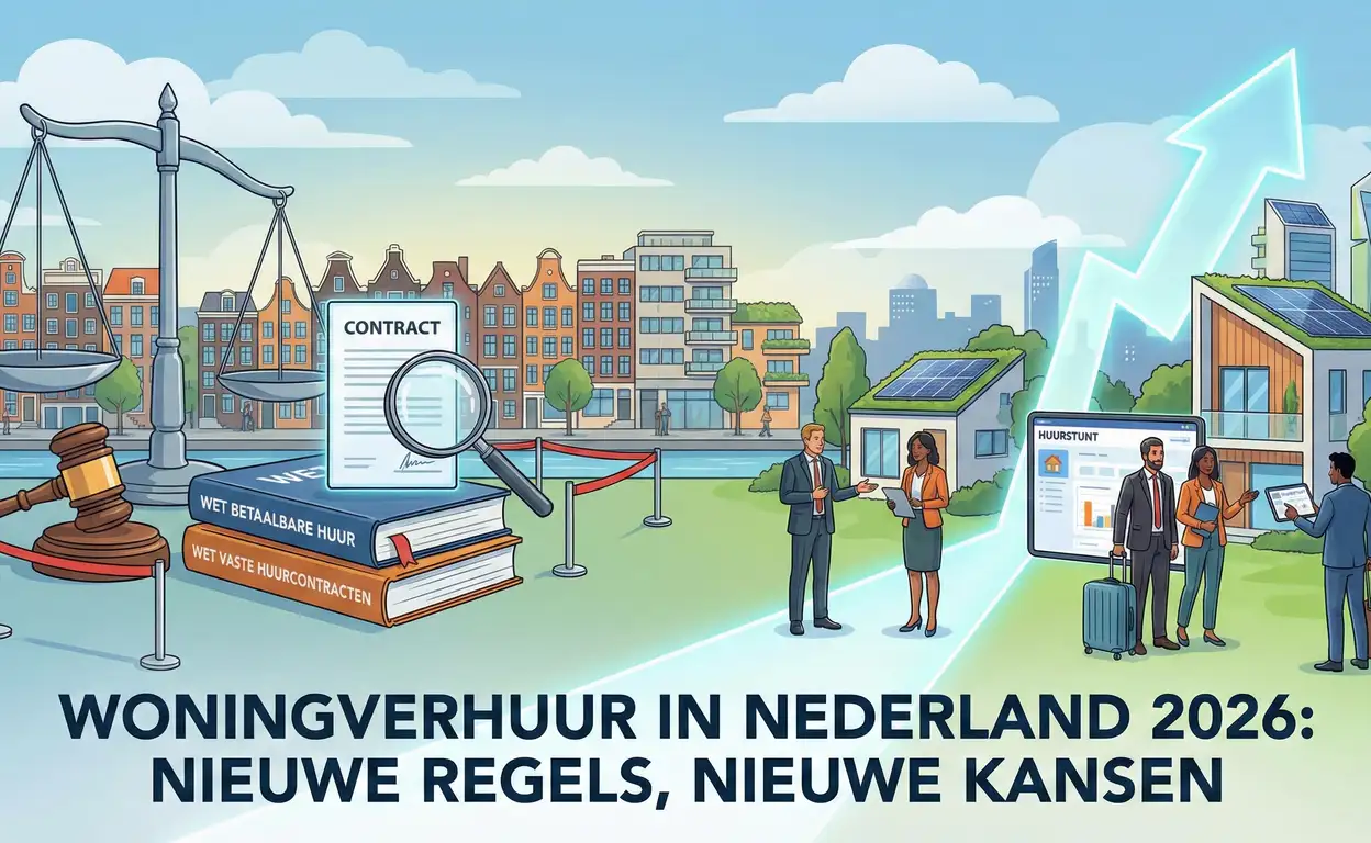 Woningverhuur 2026: strengere regels, maar ook nieuwe kansen voor verhuurders.