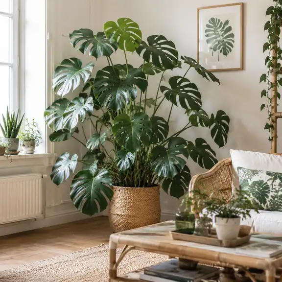huis met botanische stijl