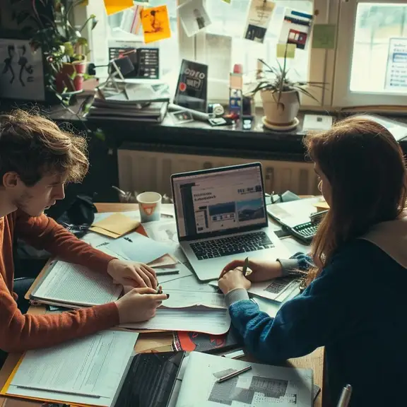 Verhuisdozen in de woonkamer van een huur appartement
