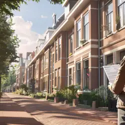 huiseigenaar met sleutels en bankdocumenten voor woningverhuur