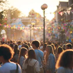 Studenten genieten van een zomerse introductieweek