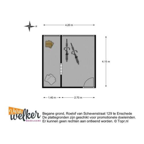 Foto #15 Appartement Roelof van Schevenstraat Enschede