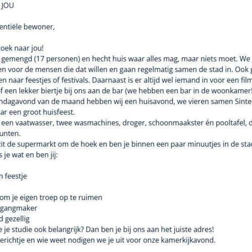 Foto #5 Kamer Lipperkerkstraat Enschede