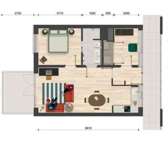 Foto #11 Appartement Cannerweg Maastricht