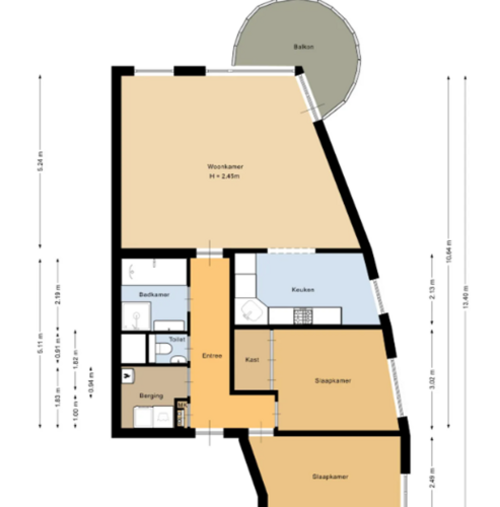 Foto #24 Appartement 1e Jerichostraat Rotterdam