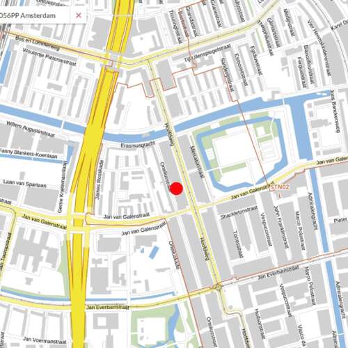 Foto #14 Appartement Orteliusstraat Amsterdam