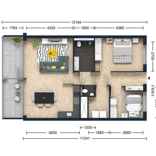 Foto #9 Appartement Pampuskade Rotterdam