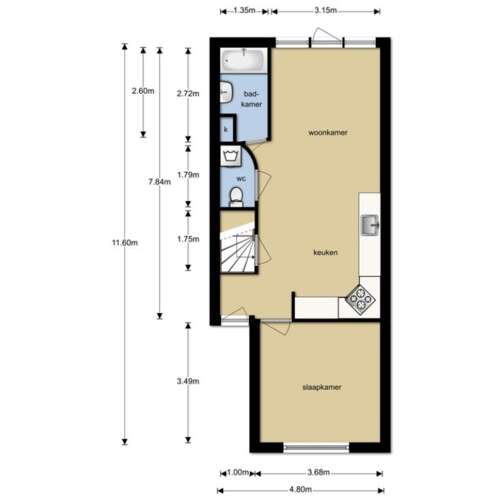 Foto #13 Appartement Flakkeesestraat Rotterdam