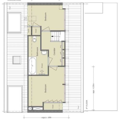 Foto #22 Appartement Rubensstraat Amsterdam