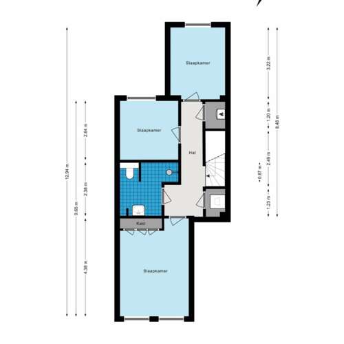 Foto #35 Appartement Eerste Boerhaavestraat Amsterdam