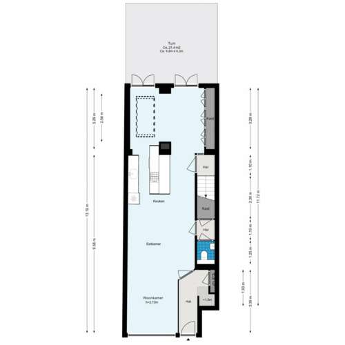 Foto #34 Appartement Eerste Boerhaavestraat Amsterdam