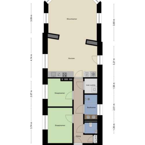 Foto #24 Appartement Lindenhof Schiedam