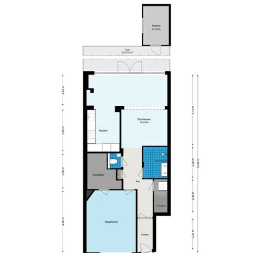 Foto #26 Appartement Ferguutstraat Amsterdam