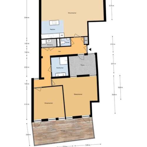 Foto #10 Appartement Koningstraat Haarlem