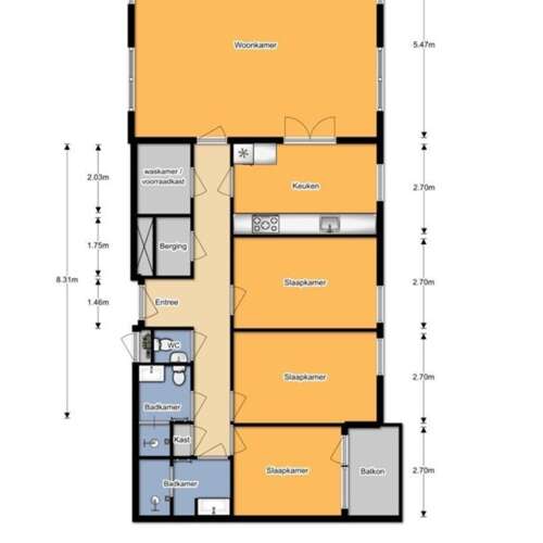 Foto #45 Appartement Gevers Deynootweg Den Haag