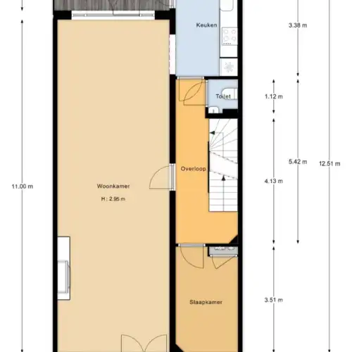Foto #11 Appartement Admiraal De Ruijterweg Amsterdam