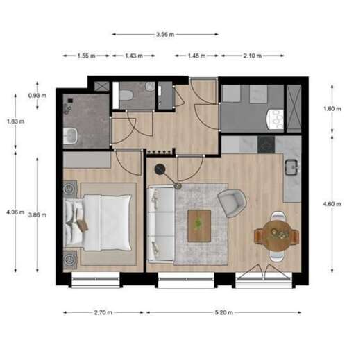 Foto #9 Appartement Houttuinen Delft