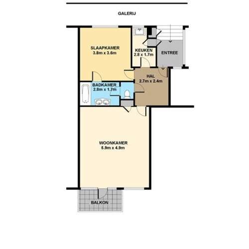 Foto #11 Appartement Utrechtseweg Arnhem