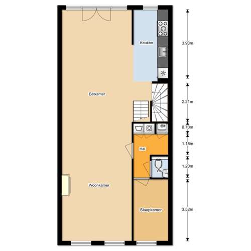 Foto #50 Appartement Linnaeusparkweg Amsterdam