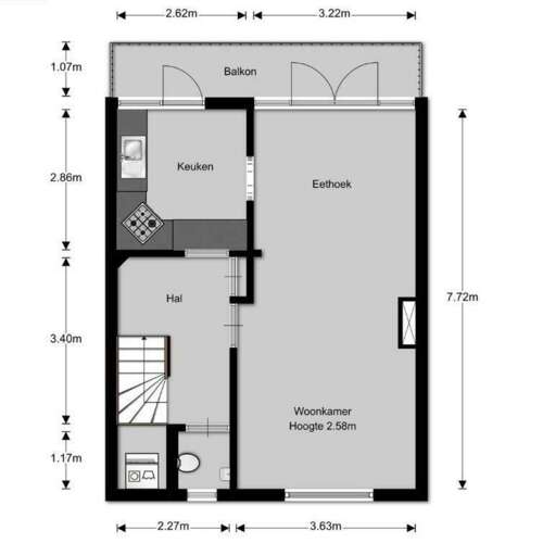 Foto #13 Appartement Berlagelaan Hilversum