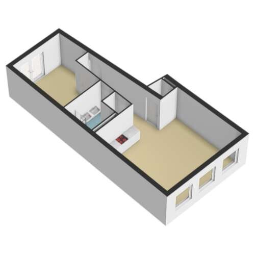 Foto #10 Appartement Van Hattumstraat Zwolle