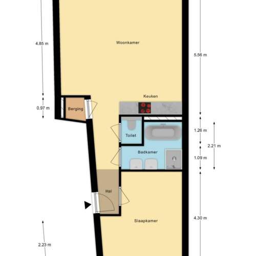 Foto #9 Appartement Van Hattumstraat Zwolle