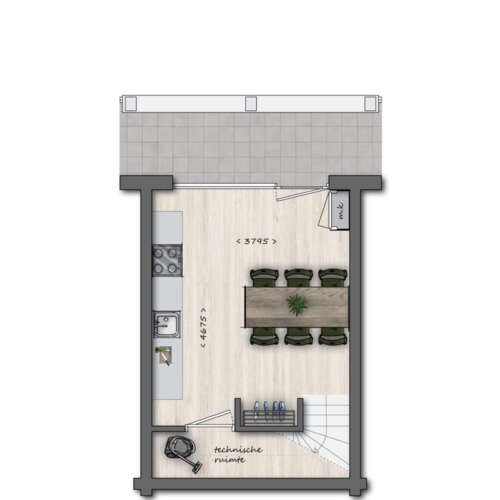 Foto #15 Appartement Noordstraat Tilburg