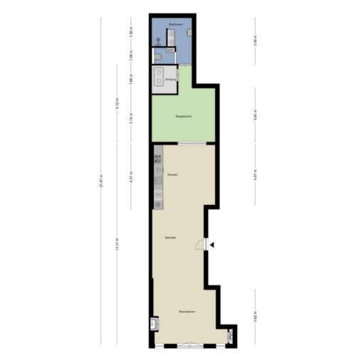 Foto #13 Appartement Lijnbaansgracht Amsterdam