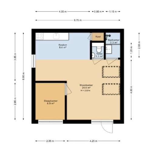 Foto #7 Appartement Tuinen Leeuwarden