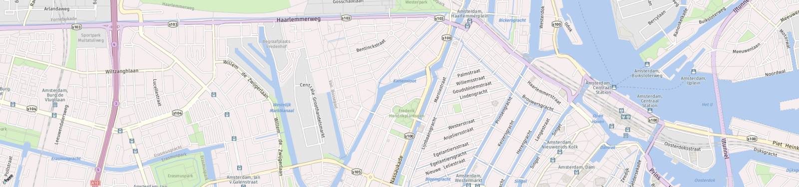 Kaart met locatie Appartement Fagelstraat