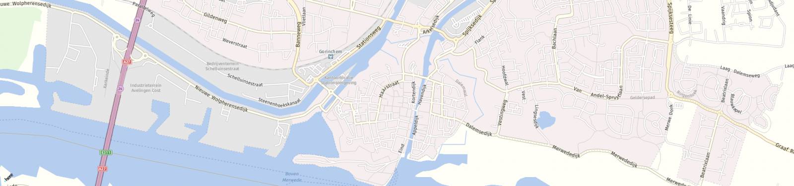 Kaart met locatie Appartement Haarstraat