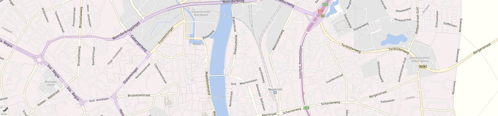 Kaart met locatie Garage Sint Antoniuslaan
