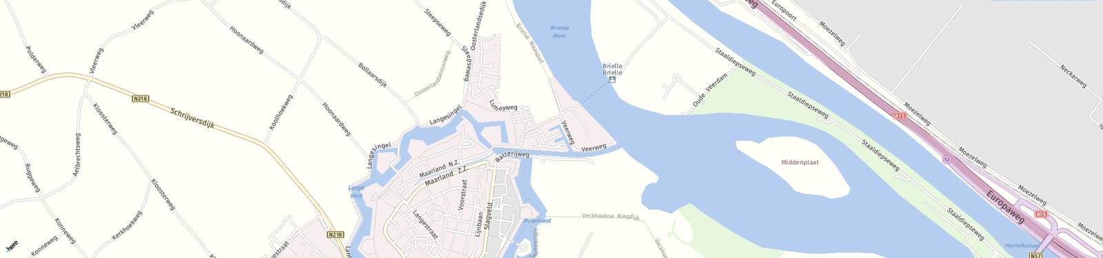 Kaart met locatie Appartement Rochus Meeuwiszweg