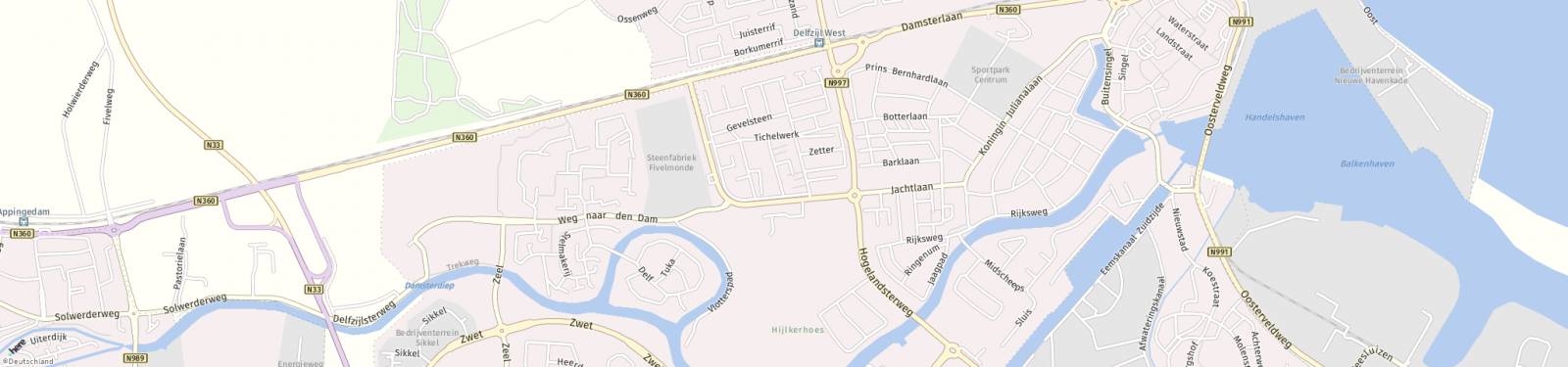 Kaart met locatie Appartement Vlamoven
