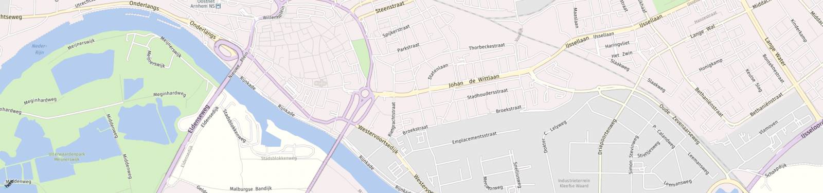 Kaart met locatie Appartement Boulevard Heuvelink