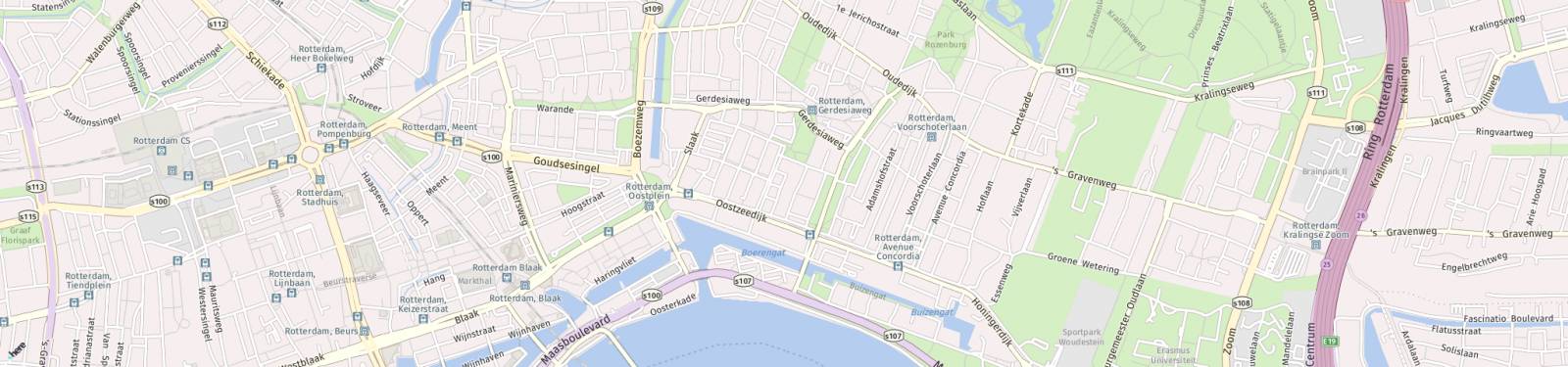 Kaart met locatie Appartement Libellenstraat