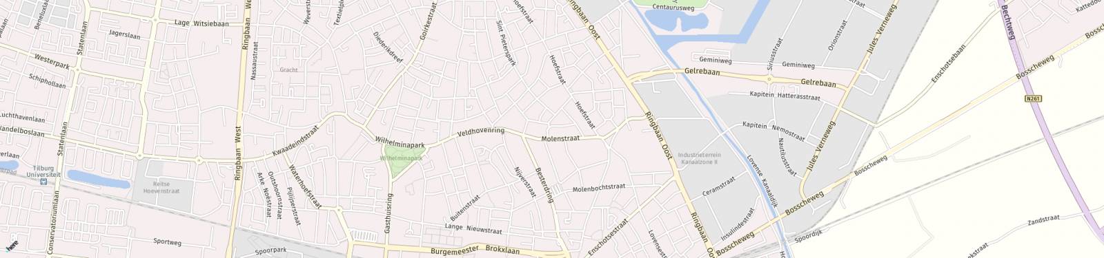 Kaart met locatie Studio Paduaplein