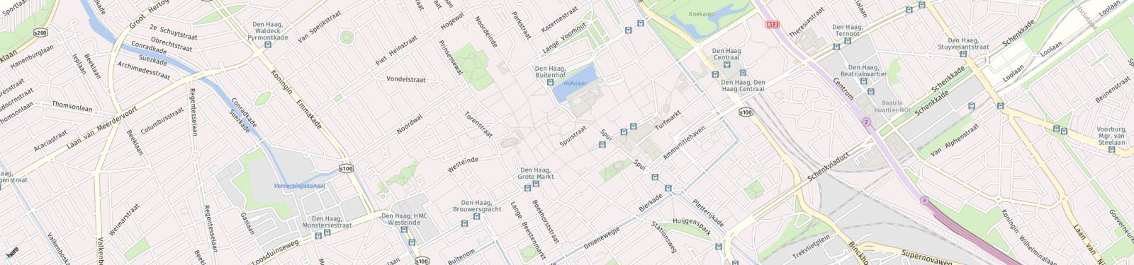 Kaart met locatie Appartement Passage