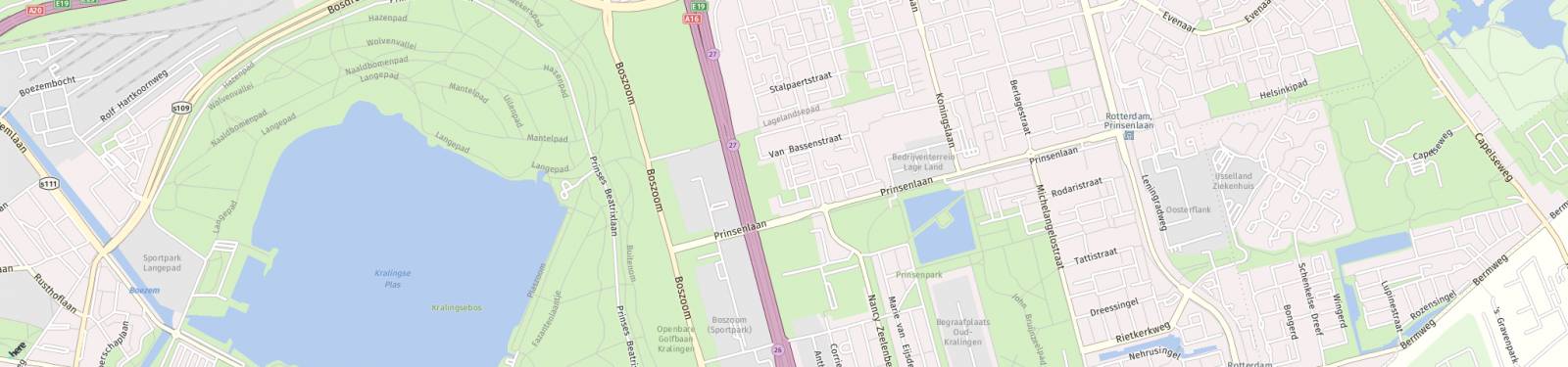 Kaart met locatie Appartement Adriaan Dortsmanstraat