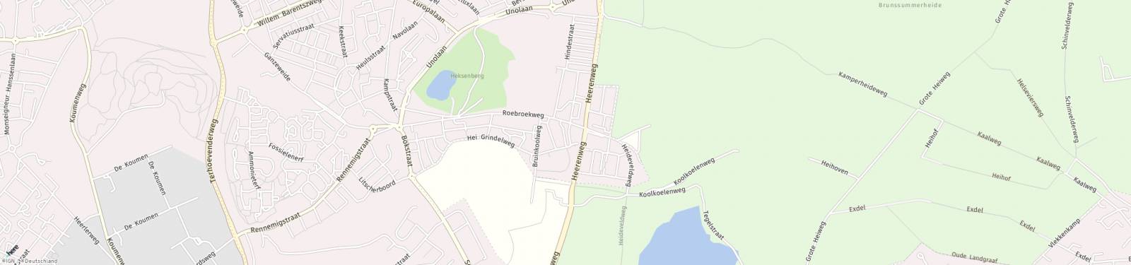 Kaart met locatie Appartement Monseigneur Feronstraat