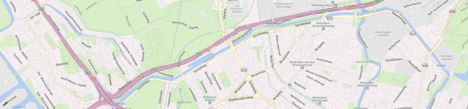 Kaart met locatie Appartement Schieweg