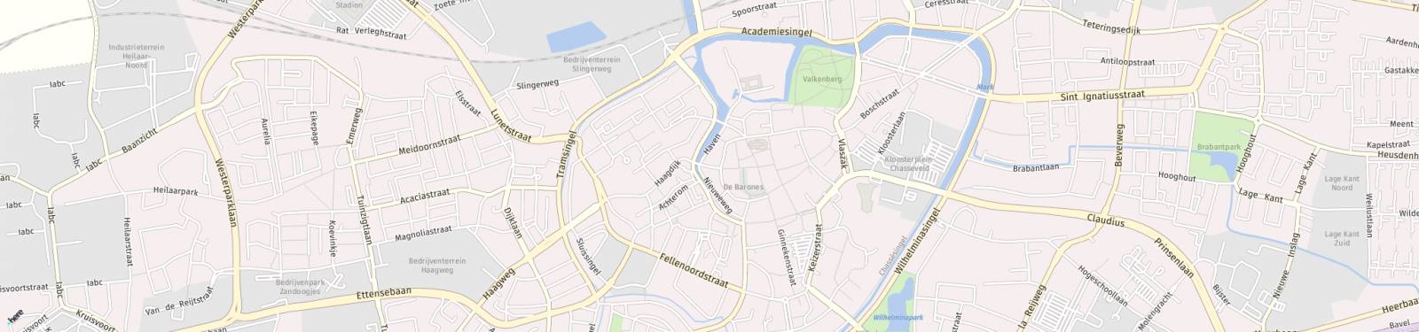 Kaart met locatie Appartement Tolbrugstraat