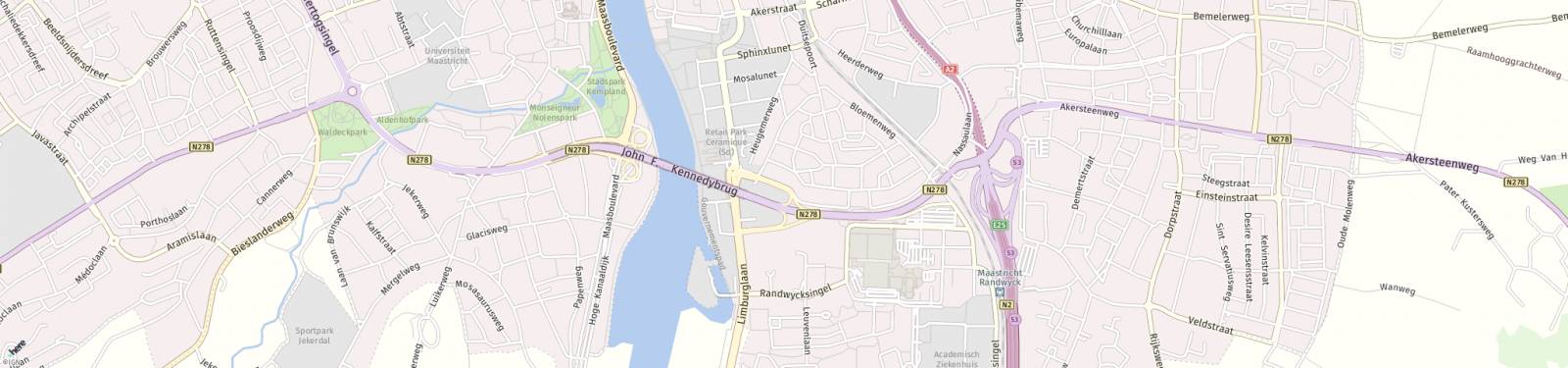 Kaart met locatie Appartement Renier Nafzgerstraat