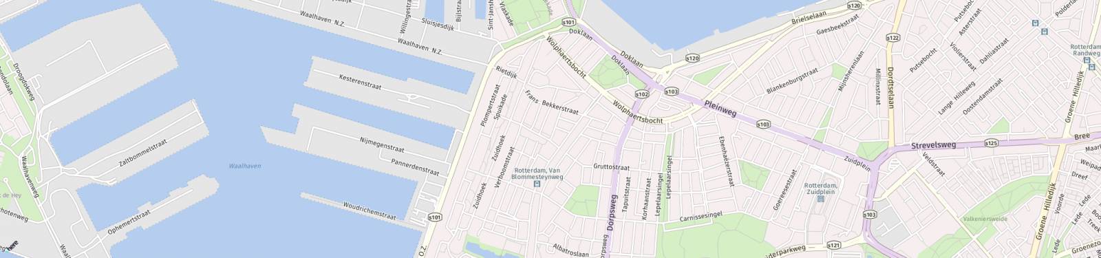 Kaart met locatie Appartement Schilperoortstraat