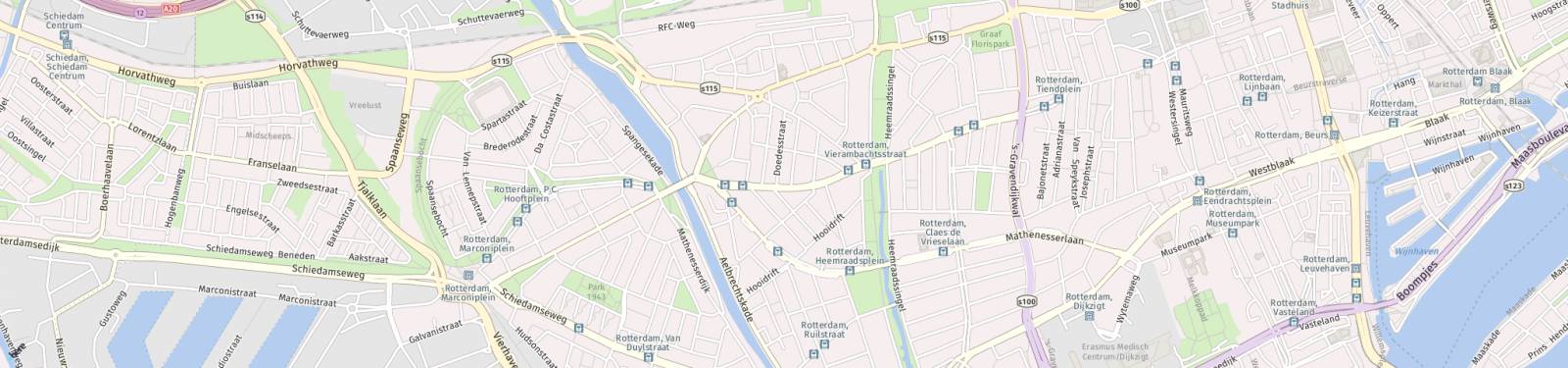 Kaart met locatie Appartement Vierambachtsstraat 