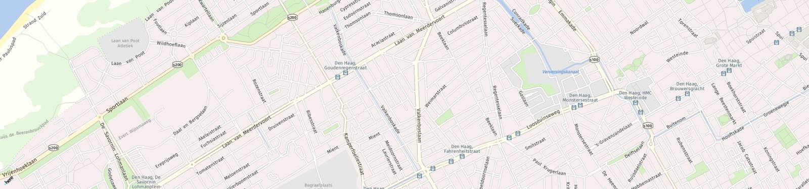 Kaart met locatie Appartement Fahrenheitstraat