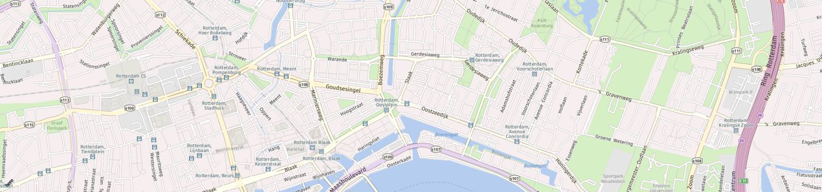 Kaart met locatie Appartement Jacques Perkstraat