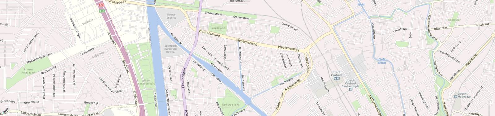 Kaart met locatie Huurwoning Van Imhoffstraat